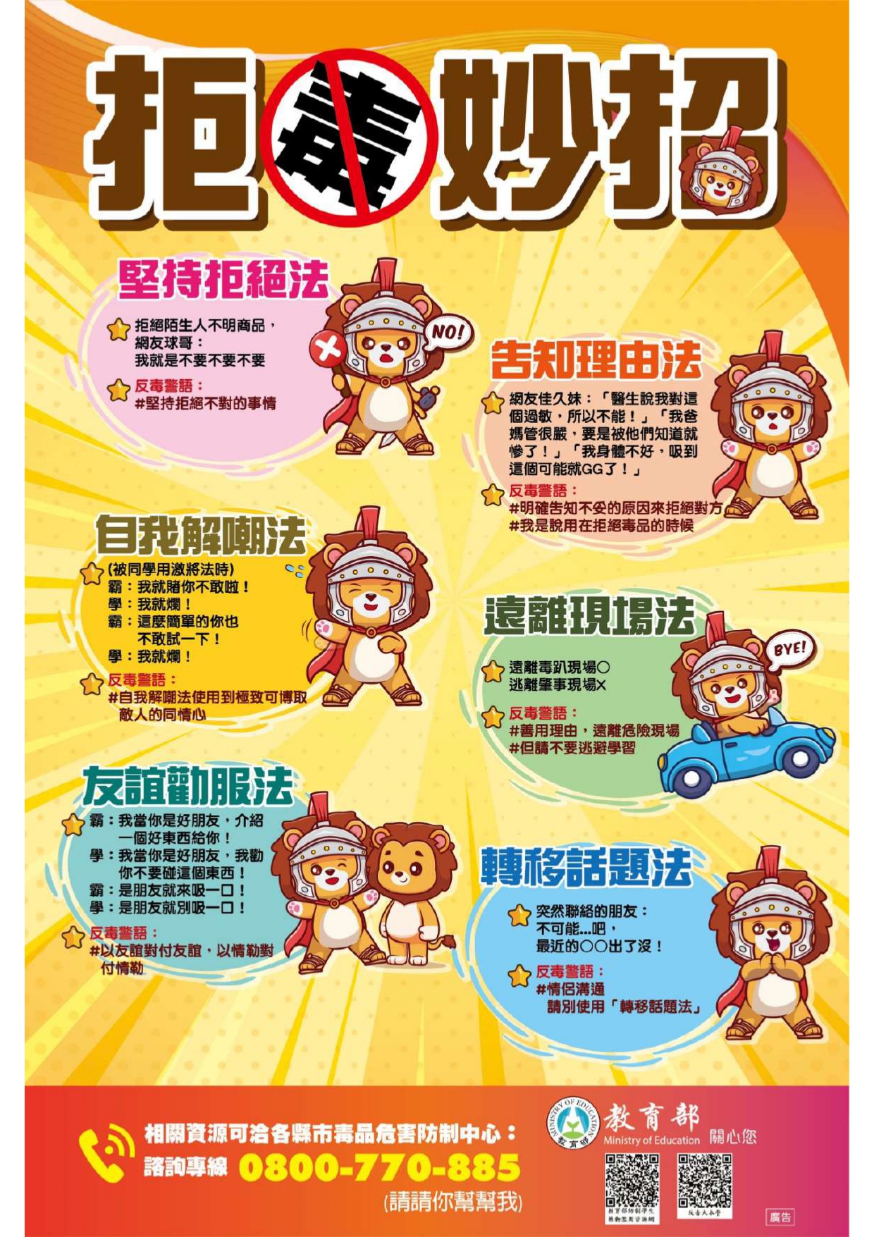 拒毒妙招 拒毒妙招